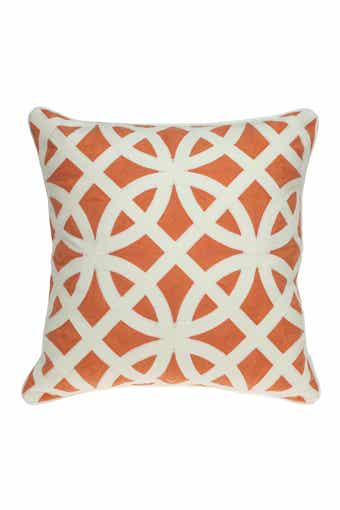 PARKLAND COLLECTION Chano Transitional Pillow - 20" x 20" - Orange