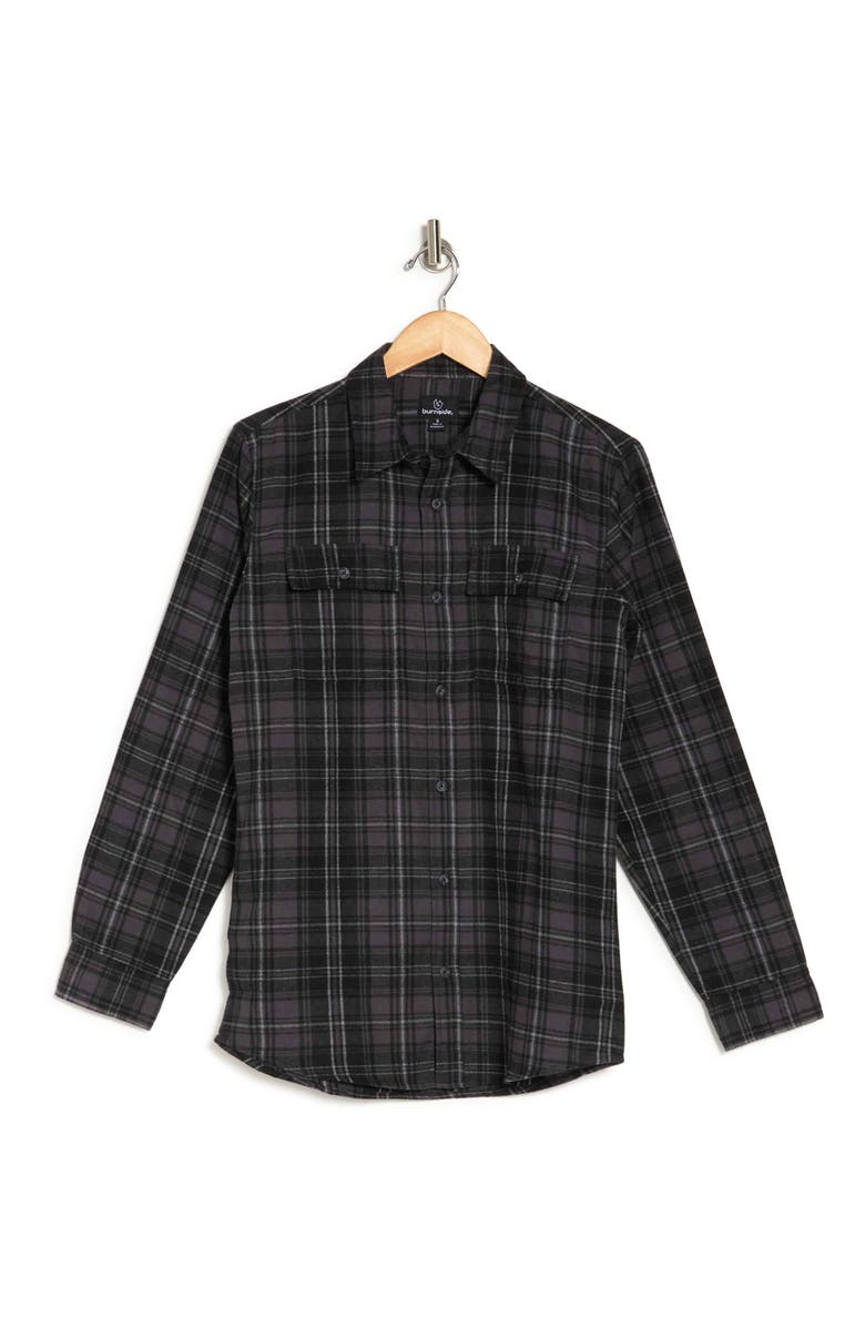 BURNSIDE Flannel Shirt, Alternate, color,