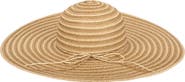San Diego Hat Metallic Woven Floppy Hat