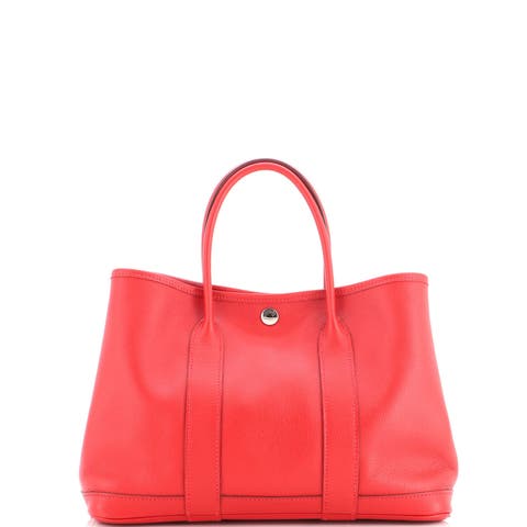 Garden Party Tote Leather 30