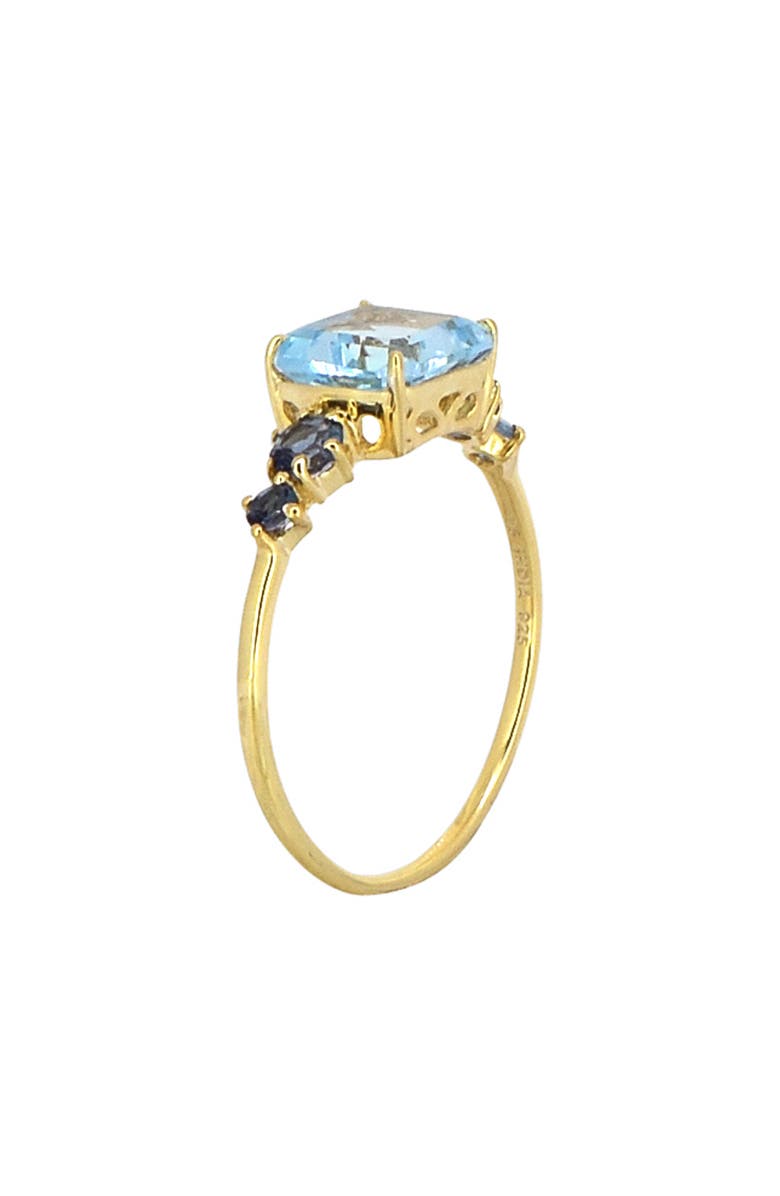 YS GEMS Blue Topaz Ring, Alternate, color,