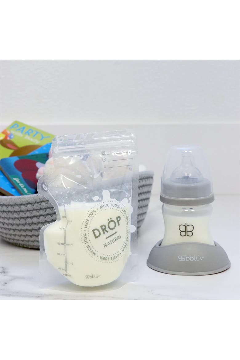 Drop - Breastmilk Storage Bags, Alternate, color, White