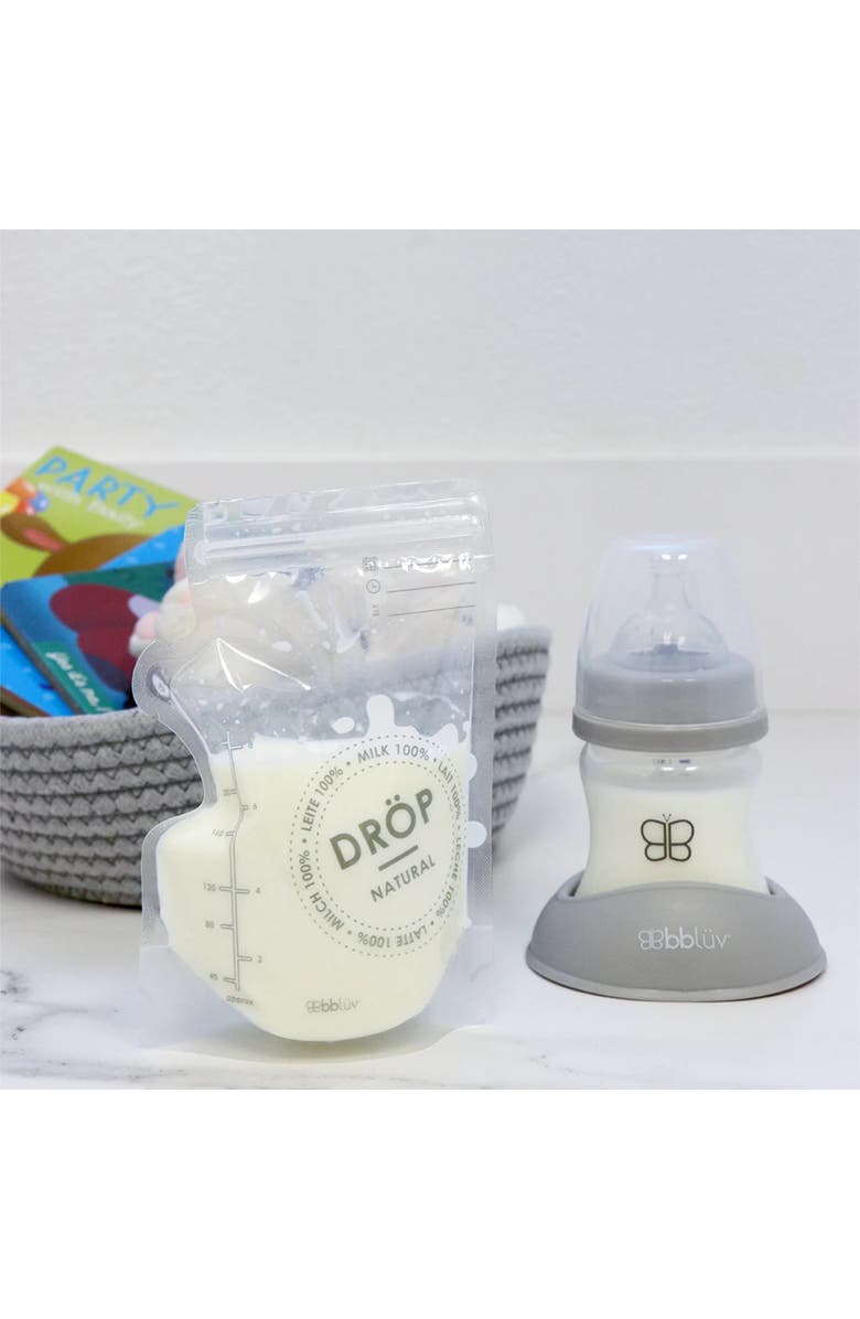 bbluv Drop - Breastmilk Storage Bags, Alternate, color, White