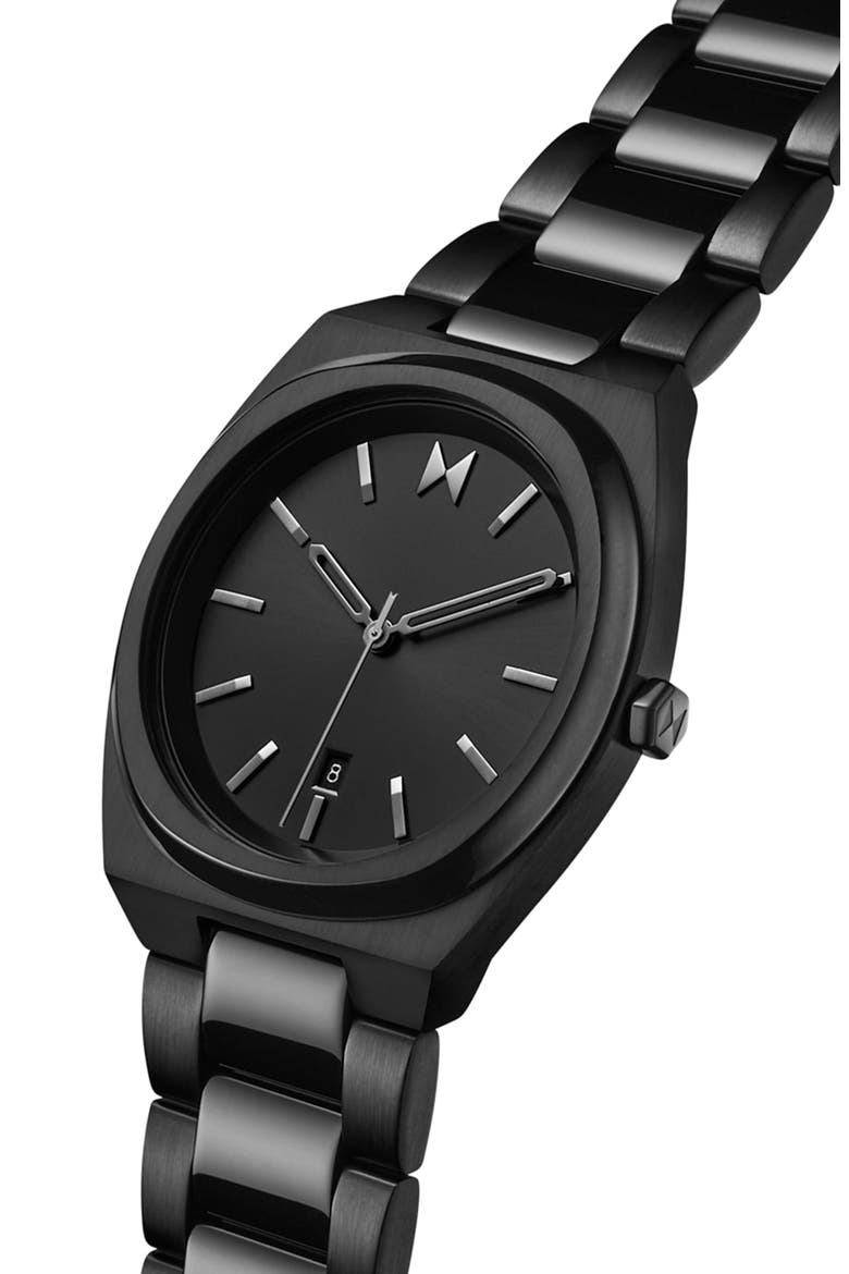 Odyssey II Bracelet Watch, 40mm case, Alternate, color, BLACK