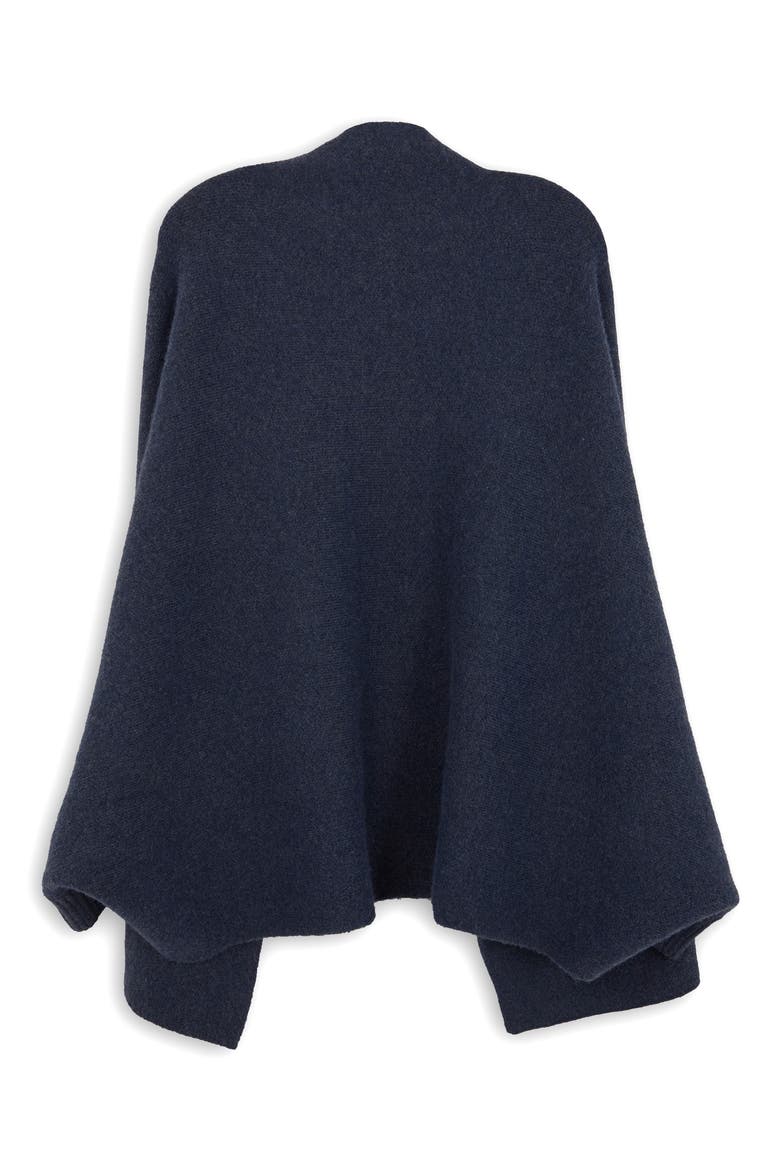 Shawl Collar Cardigan, Alternate, color, DENIM