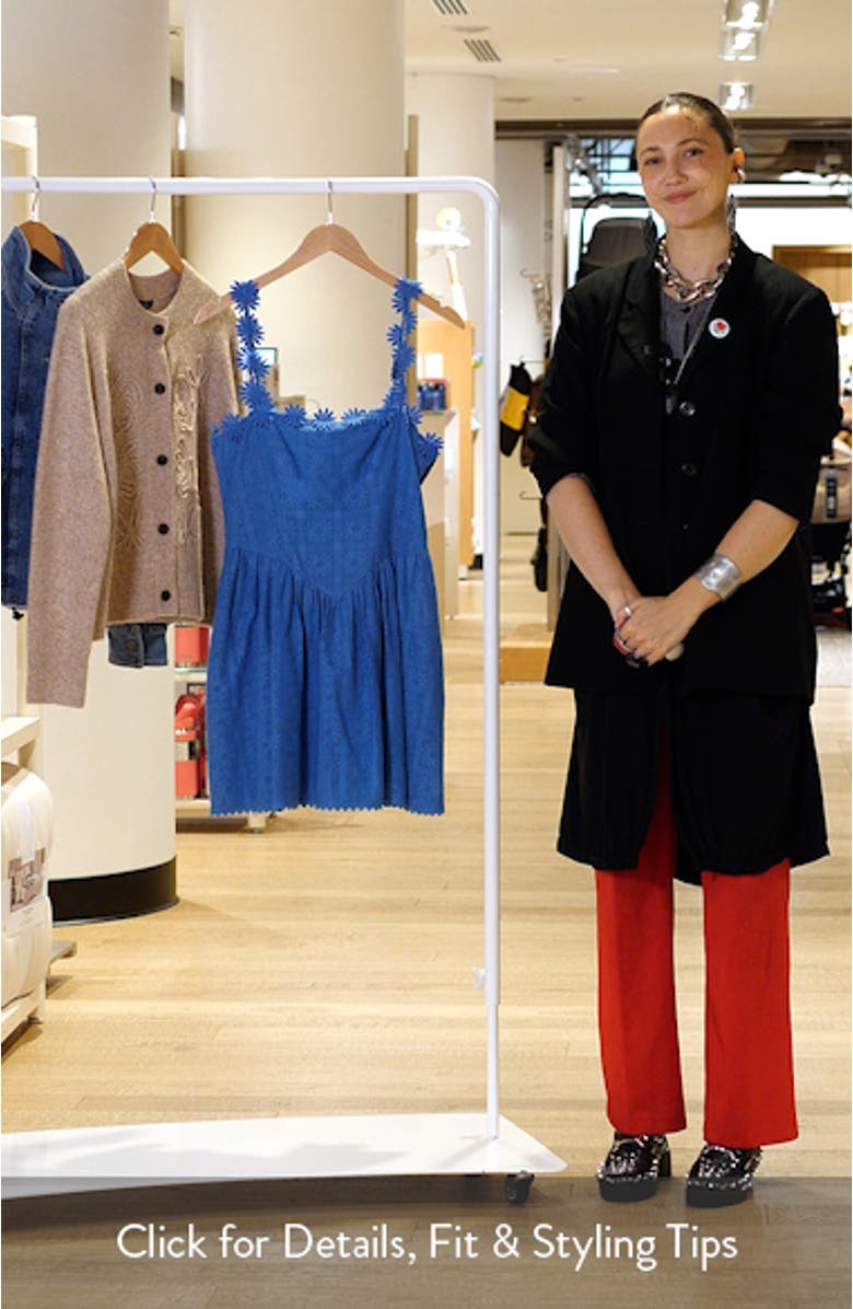 Finn Floral Sleeveless Sundress, sales video thumbnail