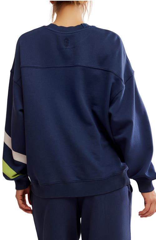 Shop Free People Fp Movement All Star Oversize Graphic Sweatshirt