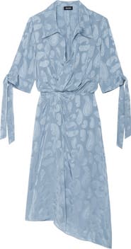 Zadig & Voltaire Rhani Silk Paisley Jacquard Dress