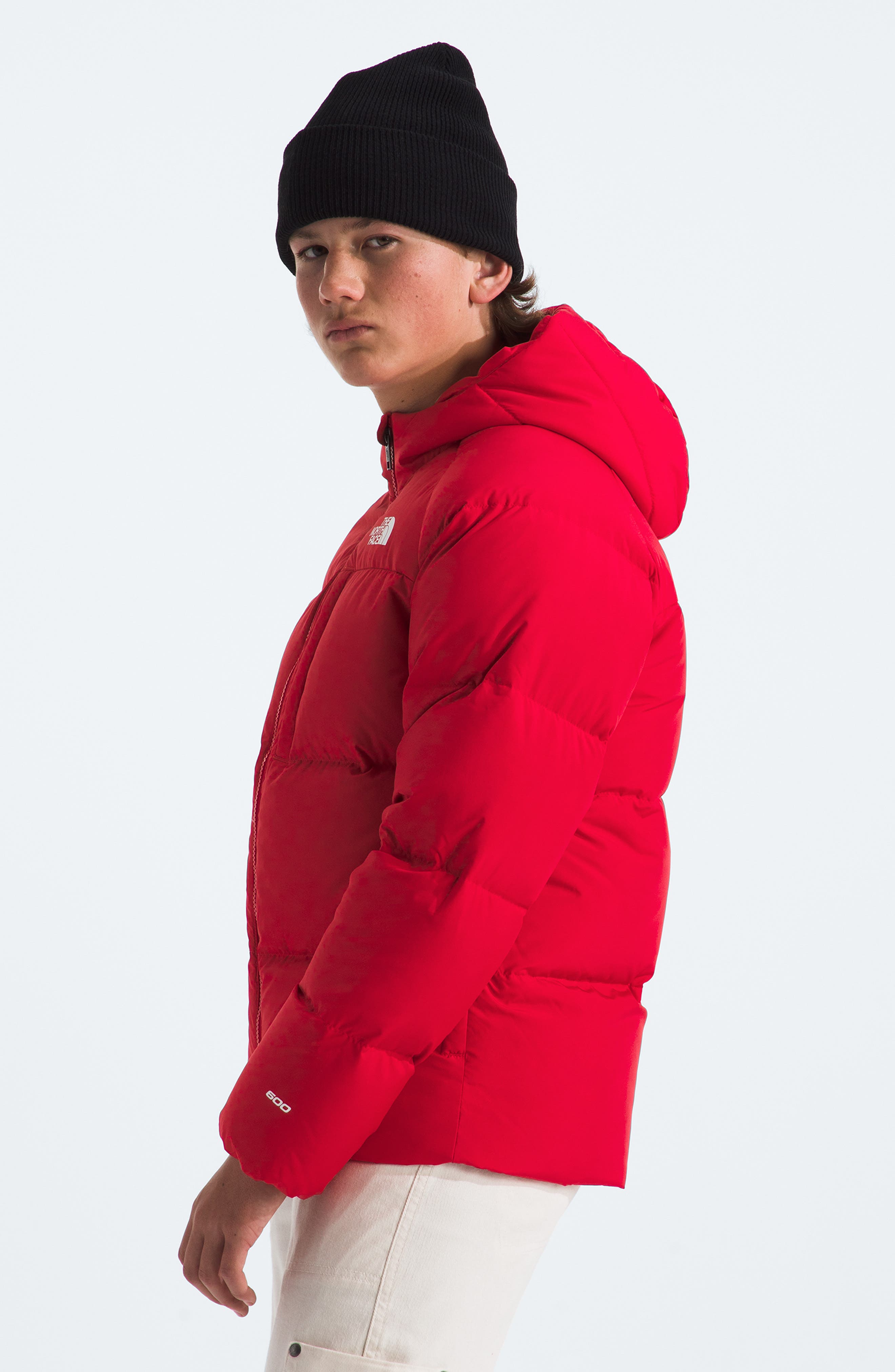 The North Face Kids' North 600-Fill-Power Down Hooded Jacket (Men
