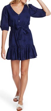 1.STATE Eyelet Minidress