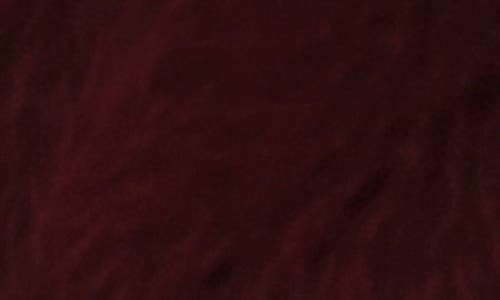 Apparis Sai Faux Fur Coat In Burgundy