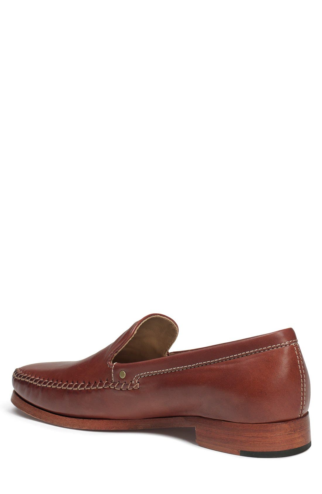 'Seth' Loafer, Alternate, color, COGNAC