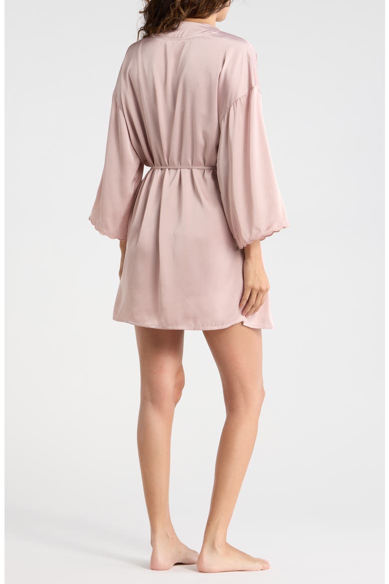 3-Piece Short Pajamas & Robe Set, Alternate, color, TAUPE SAND