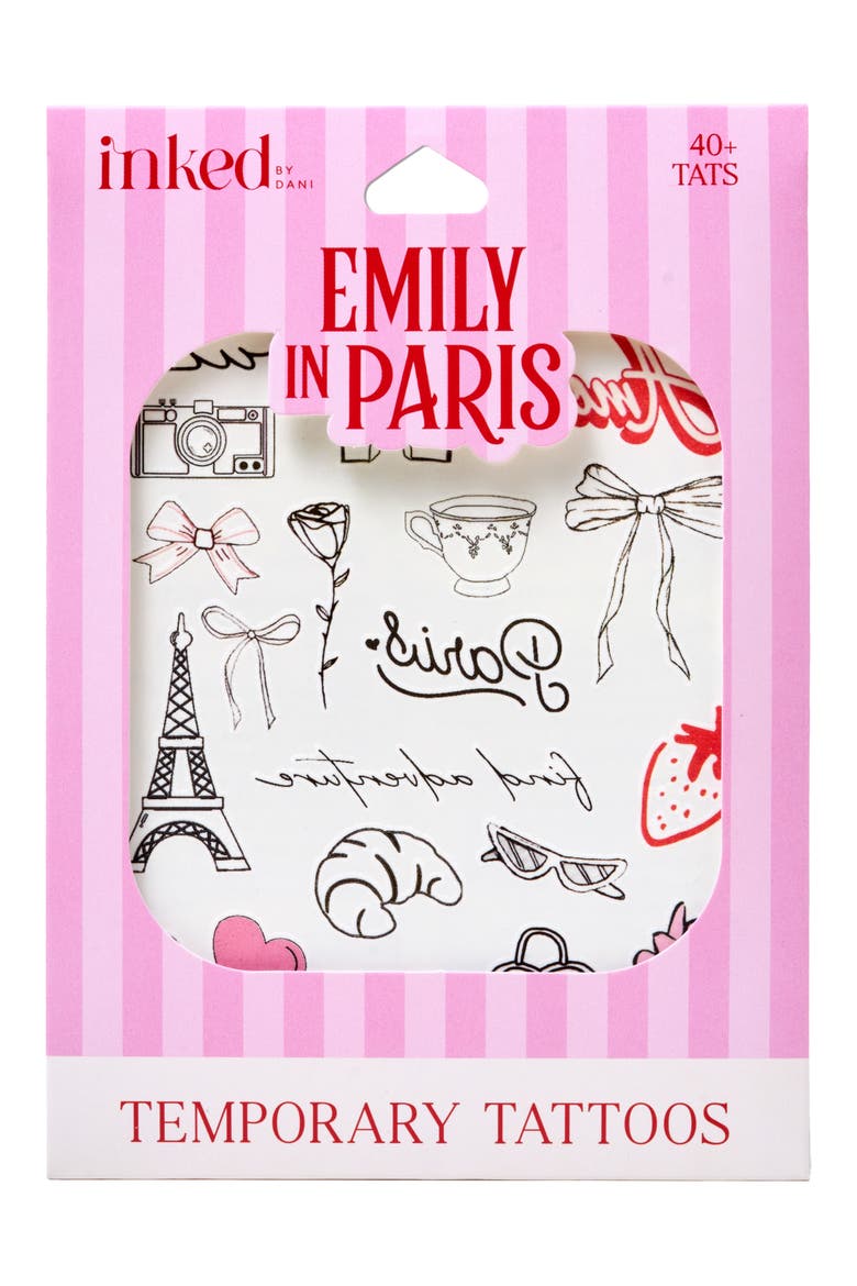 Emily in Paris Temporary Tattoos video