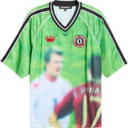 CRIMINAL DAMAGE Frenemies Soccer Graphic Polo