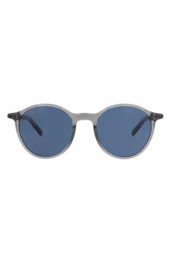 Montblanc 50mm Core Round Sunglasses