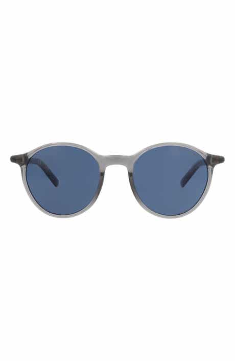 Montblanc 50mm Core Round Sunglasses