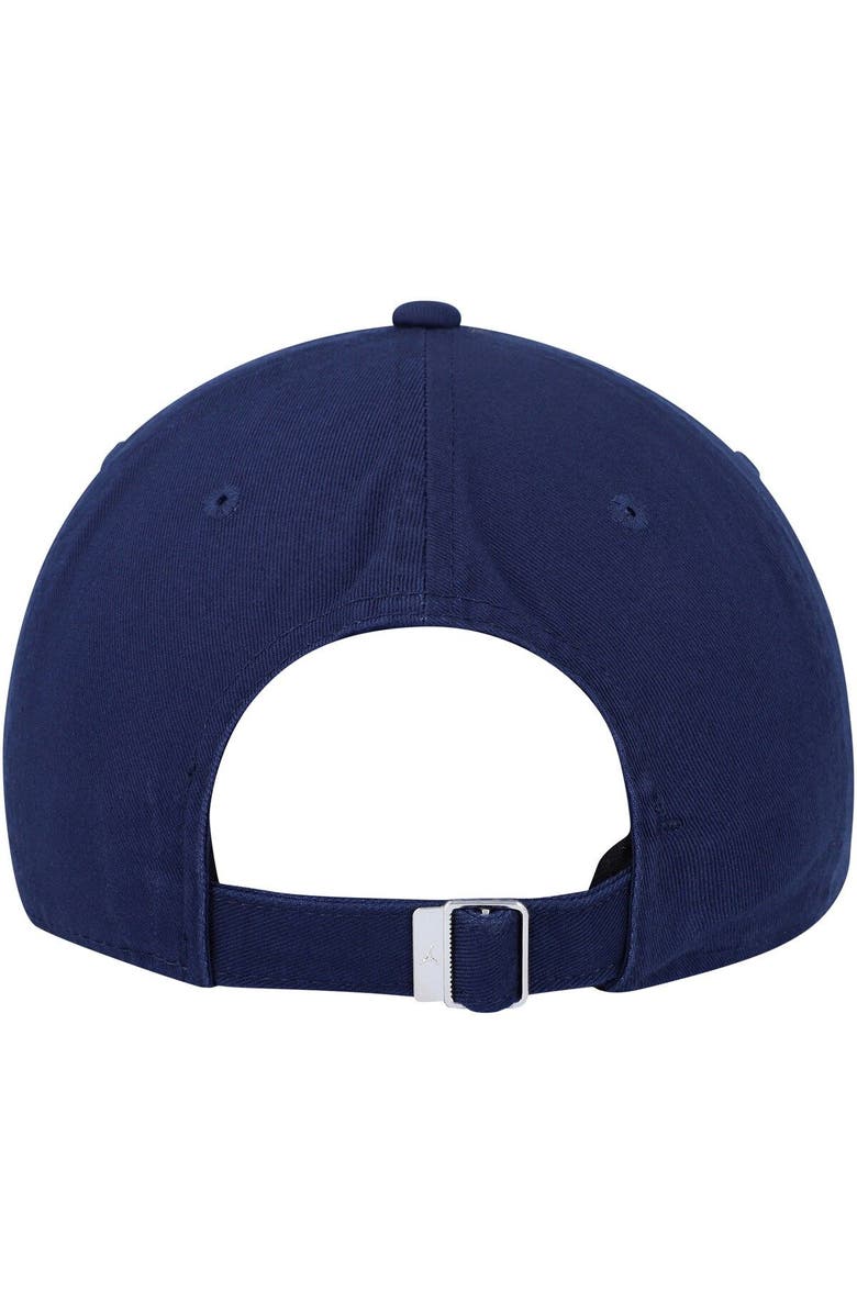 Jordan Brand Men's Jordan Brand Navy Michigan Wolverines Heritage86 Wordmark Adjustable Performance Hat, Alternate, color,