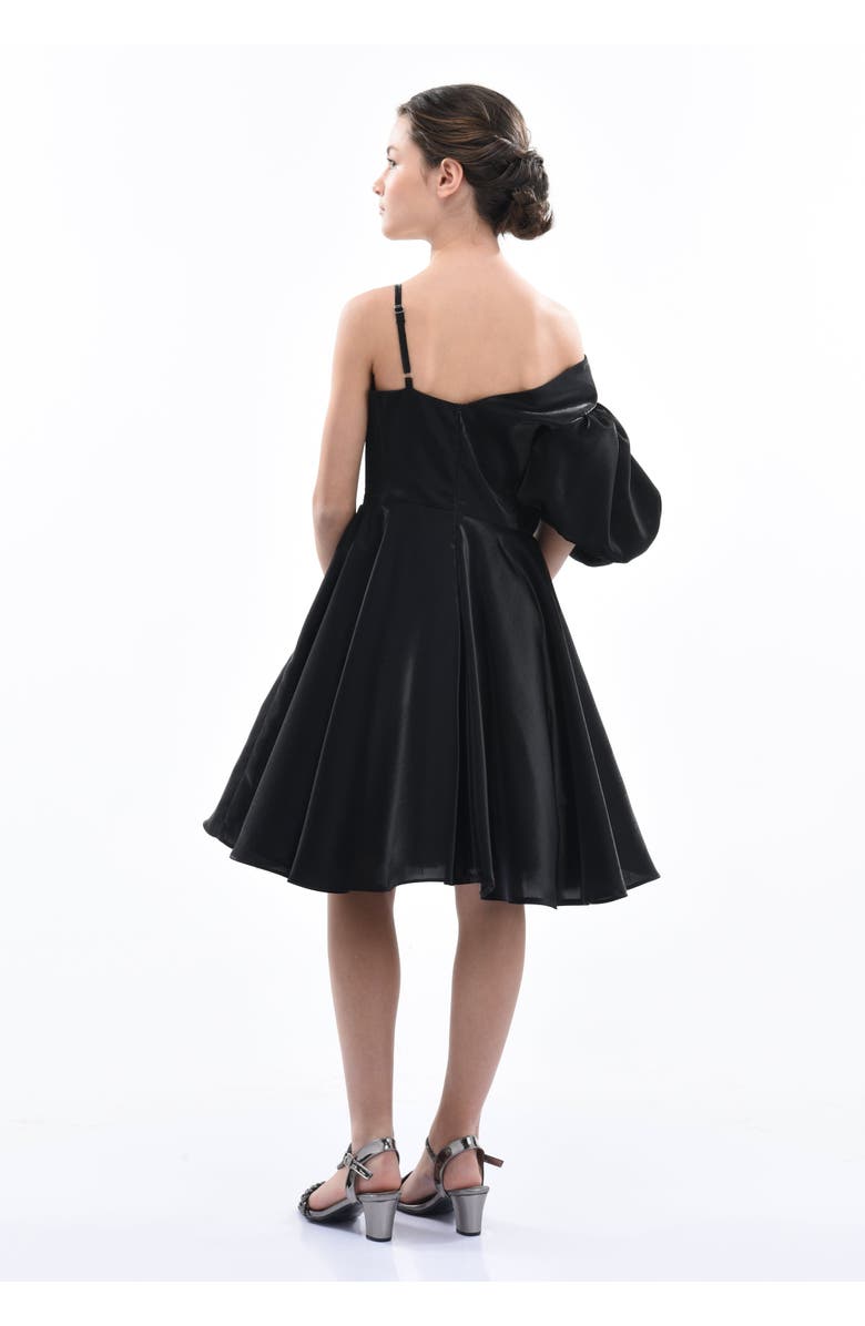 Tulleen Felice Dress, Alternate, color, Black