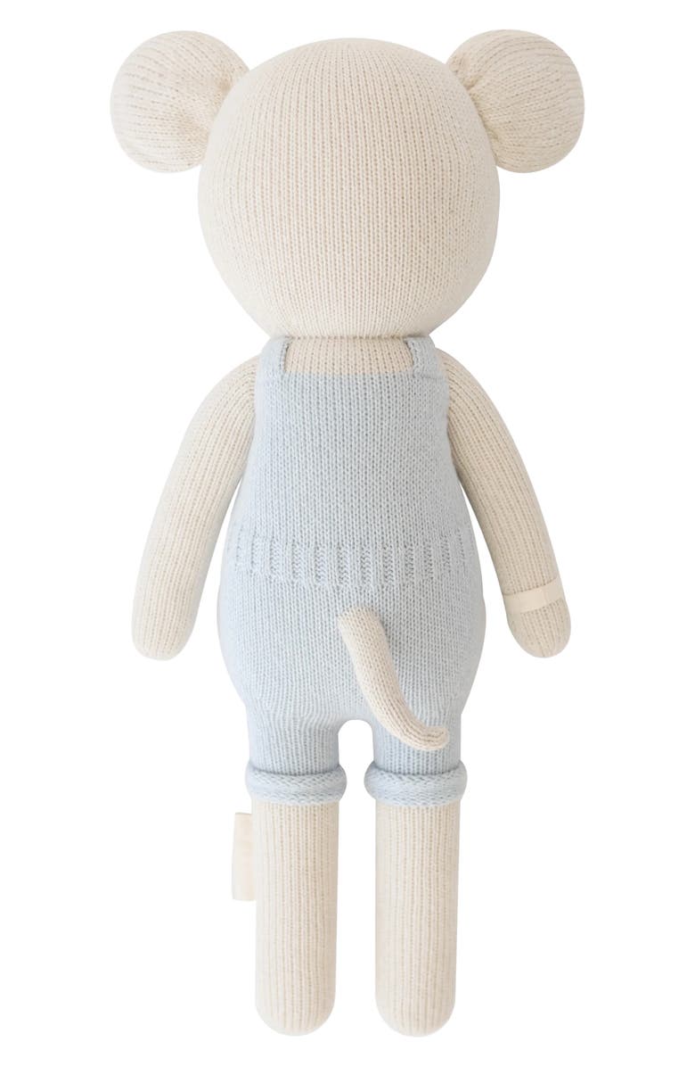 cuddle+kind Bailey the Mouse Stuffed Animal, Alternate, color, Blue