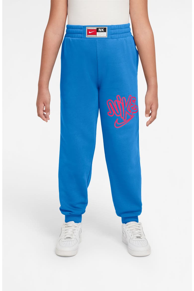 Kids' Culture of Basketball Oversize Sweatpants, Main, color, 435 LTPHBL/BRTCRM
