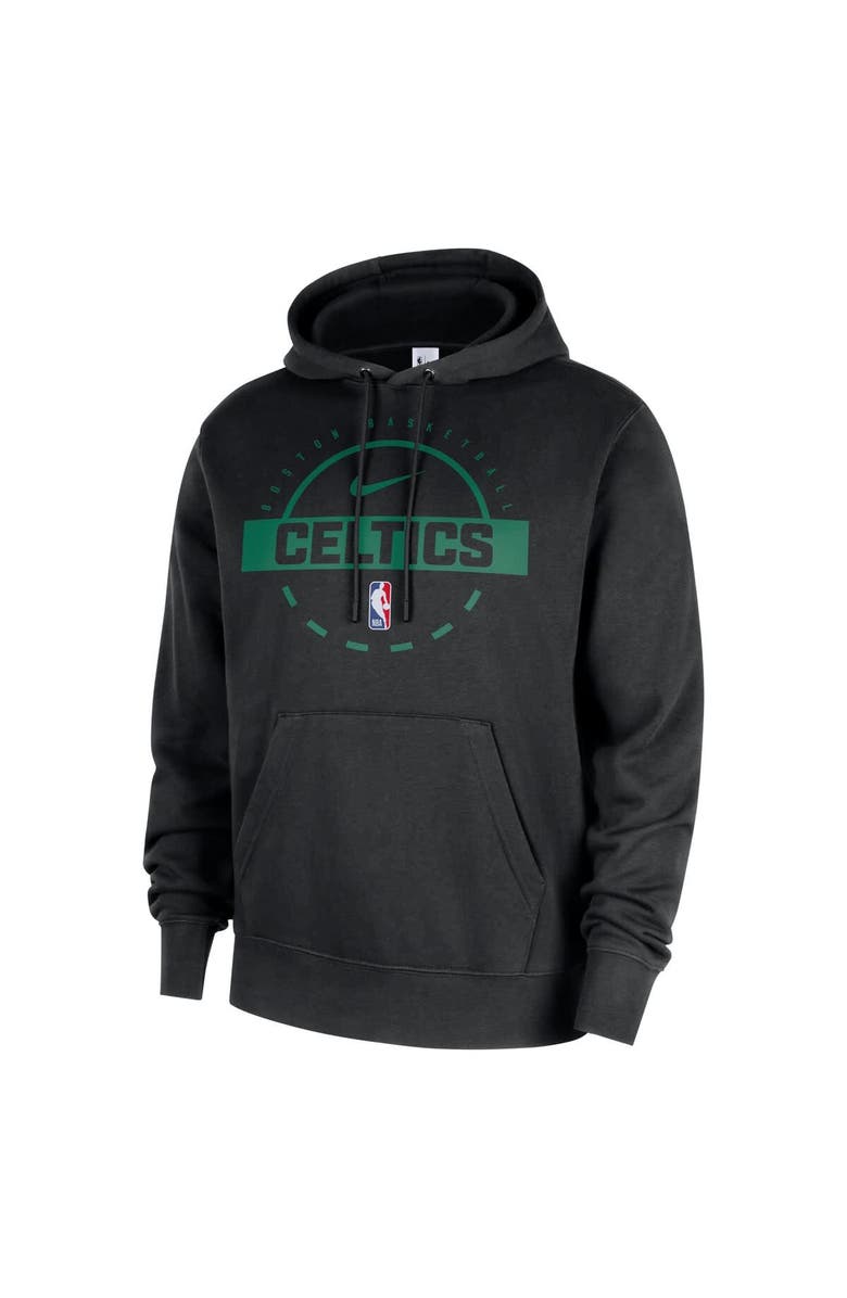 Nike Men's Nike Black Boston Celtics 2025/26 Authentic Practice Club Pullover Hoodie, Alternate, color, Black