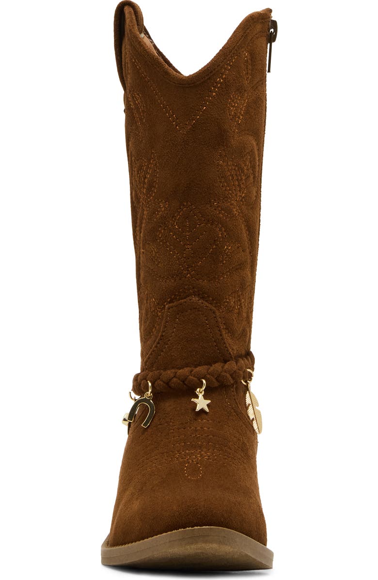 Steve Madden Kids' Jleana Western Boot, Alternate, color, Cognac