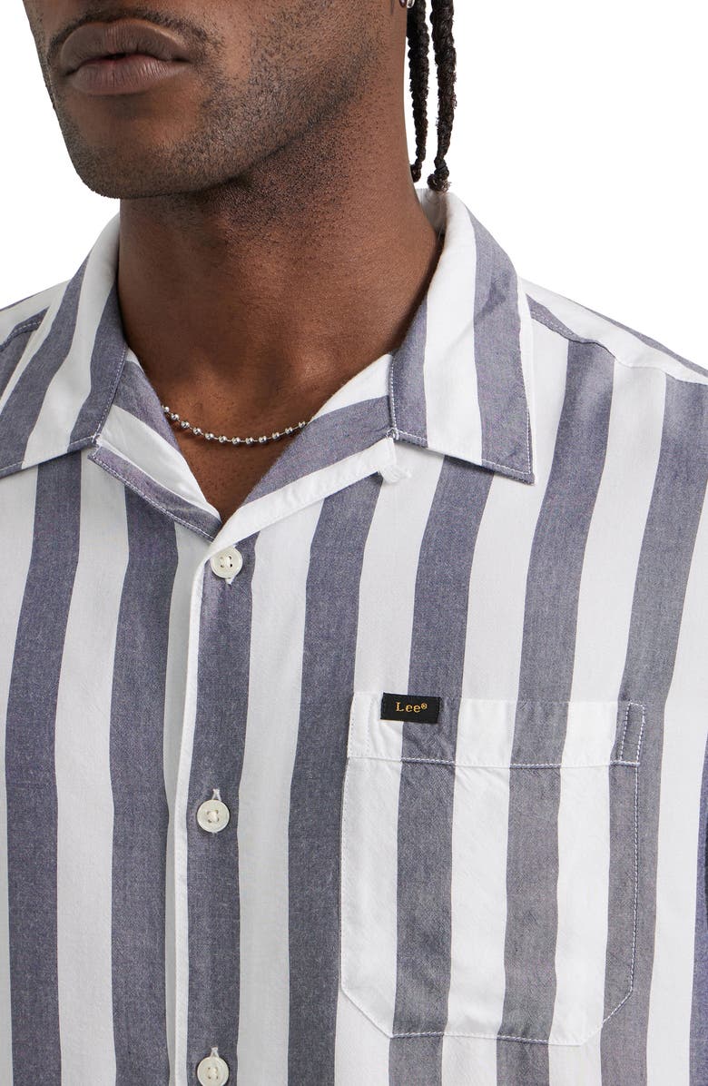 Lee Stripe Camp Shirt, Alternate, color, 