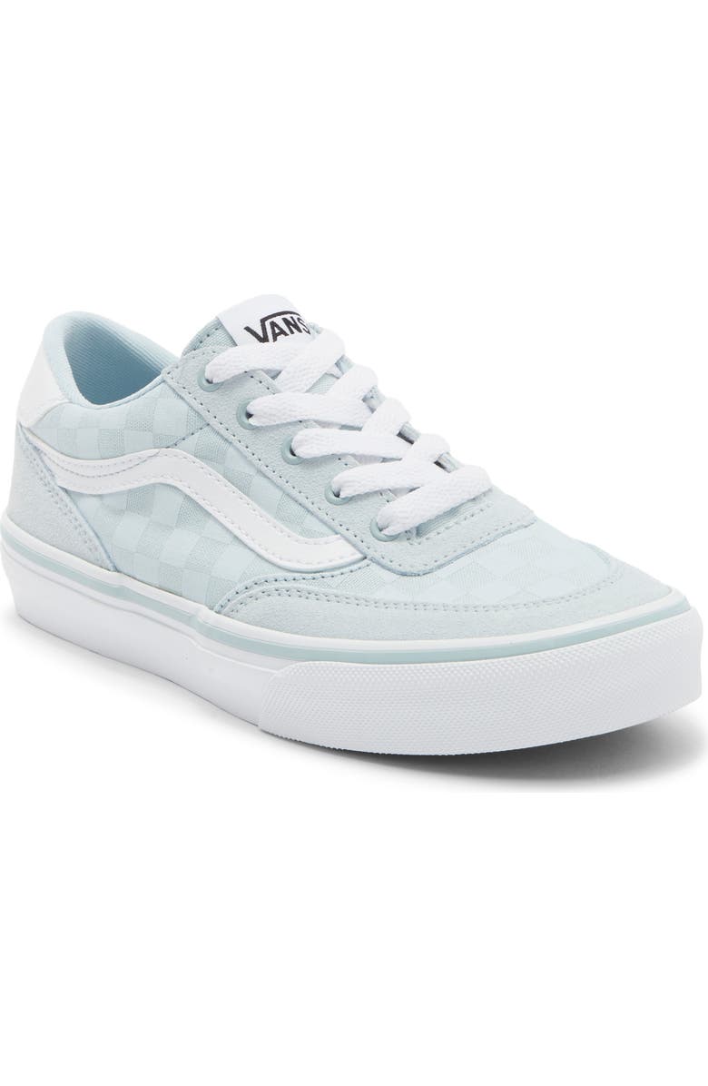 Vans Kids' Brooklyn Sneaker, Main, color, Check Textile Dawn Mist