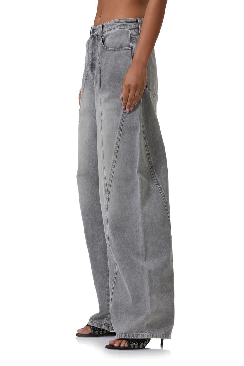 Archer Loose Fit Jeans, Alternate, color, SMOKE GREY WASH