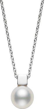 Mikimoto Classic Cultured Pearl Pendant Necklace