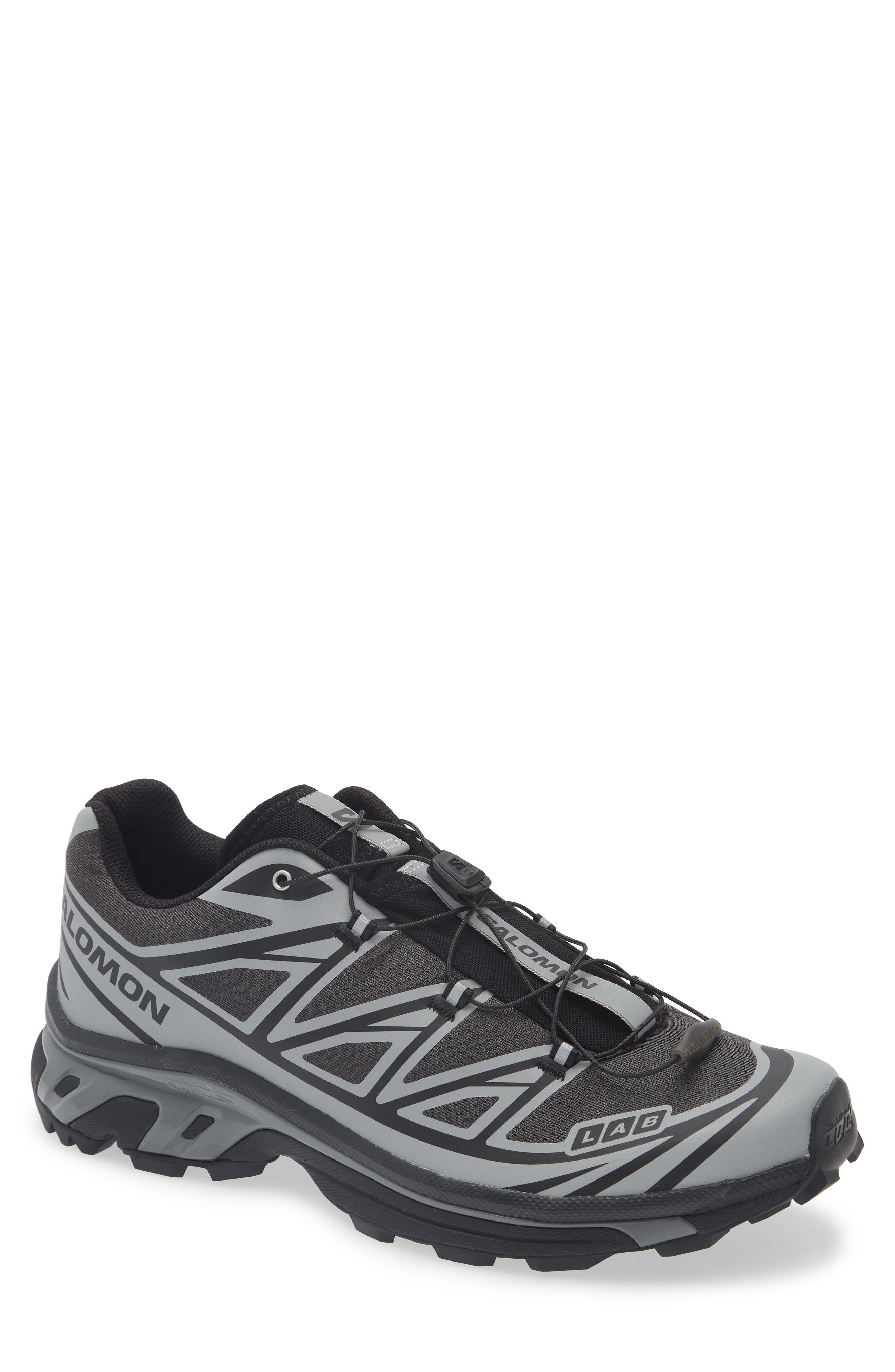 Salomon Gender Inclusive XT-6 Sneaker, Main, color, Black/ Black/ Silver