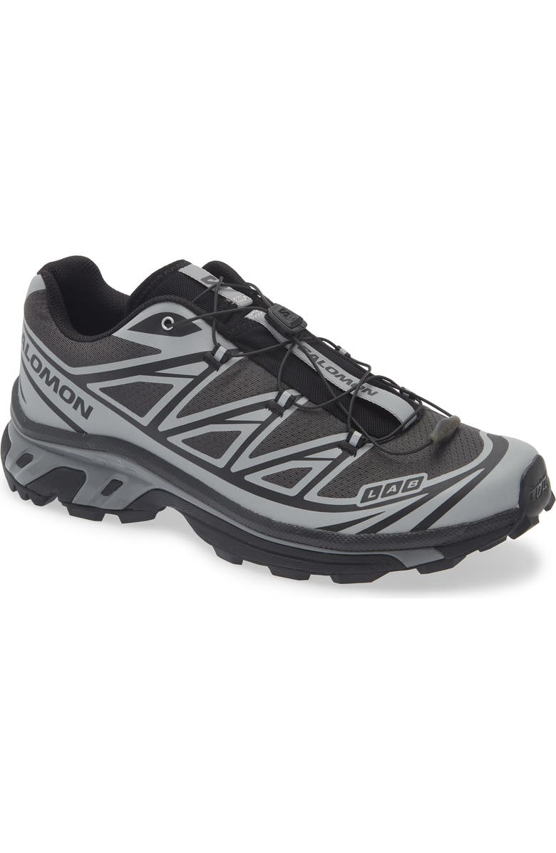 Salomon Gender Inclusive XT-6 Sneaker, Main, color, Black/ Black/ Silver