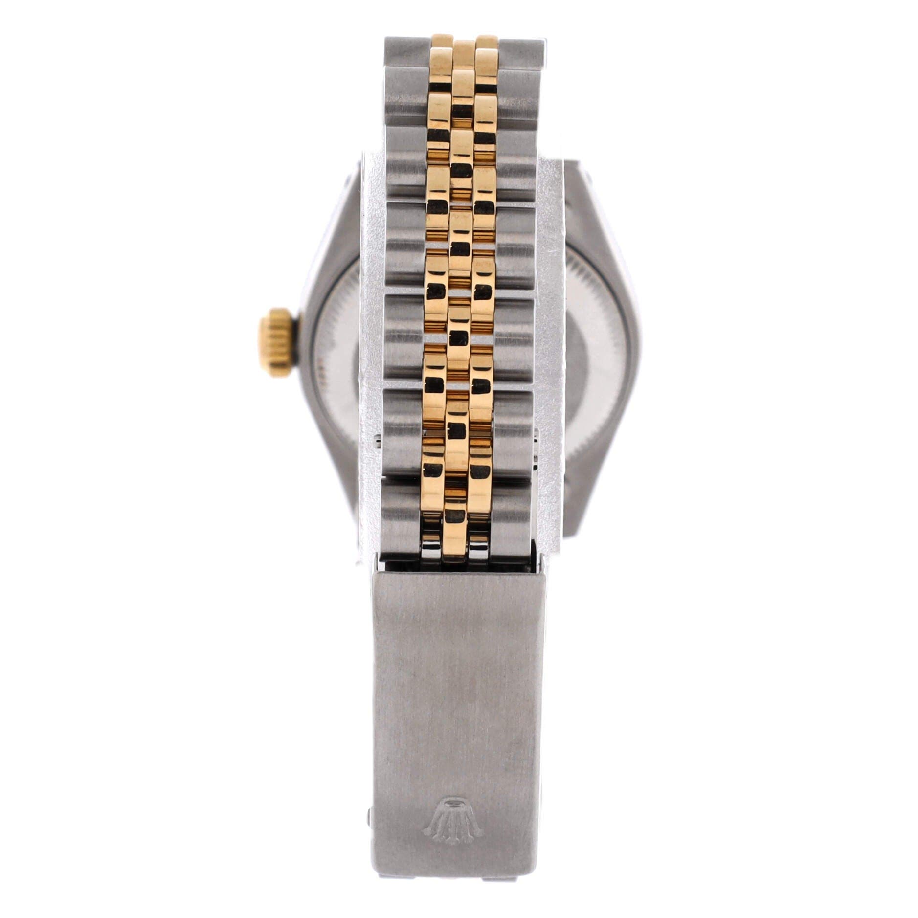 Oyster Perpetual Datejust Automatic Watch Stainless Steel and Yellow Gold 26, Alternate, color, Metallic Silver