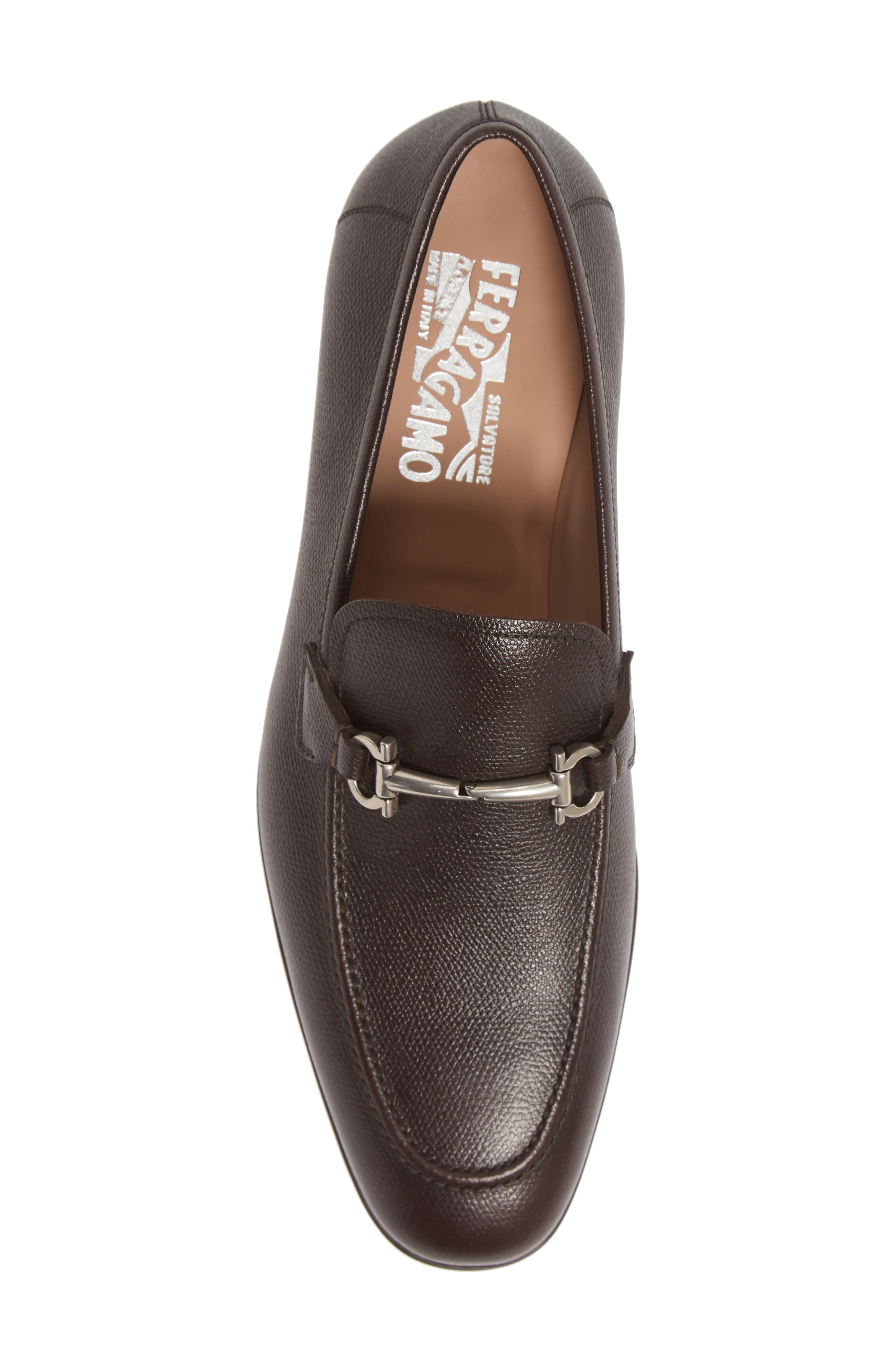 Salvatore Ferragamo Ramses Bit Loafer, Alternate, color, HICKORY