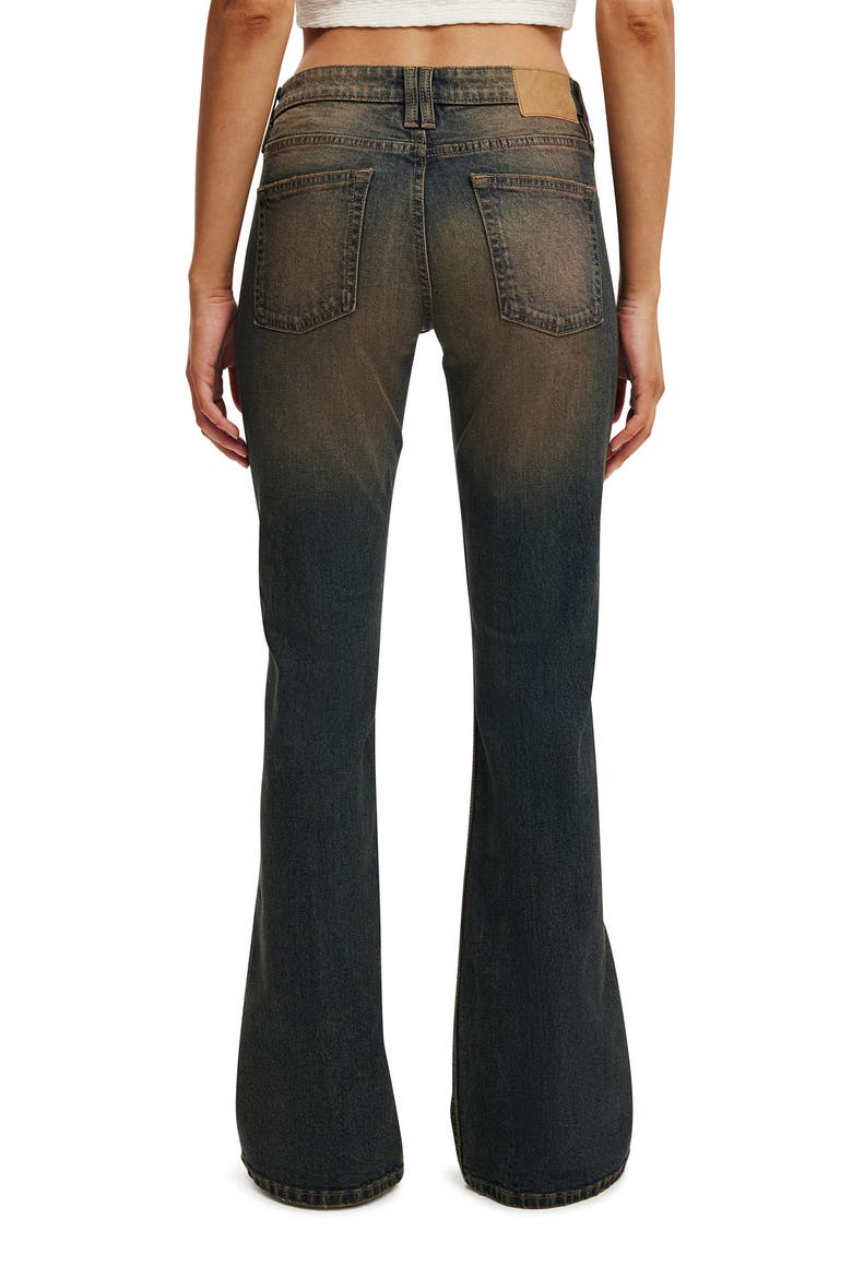 Women's Low Rise Bootcut Jean, Alternate, color, Cinnamon Blue