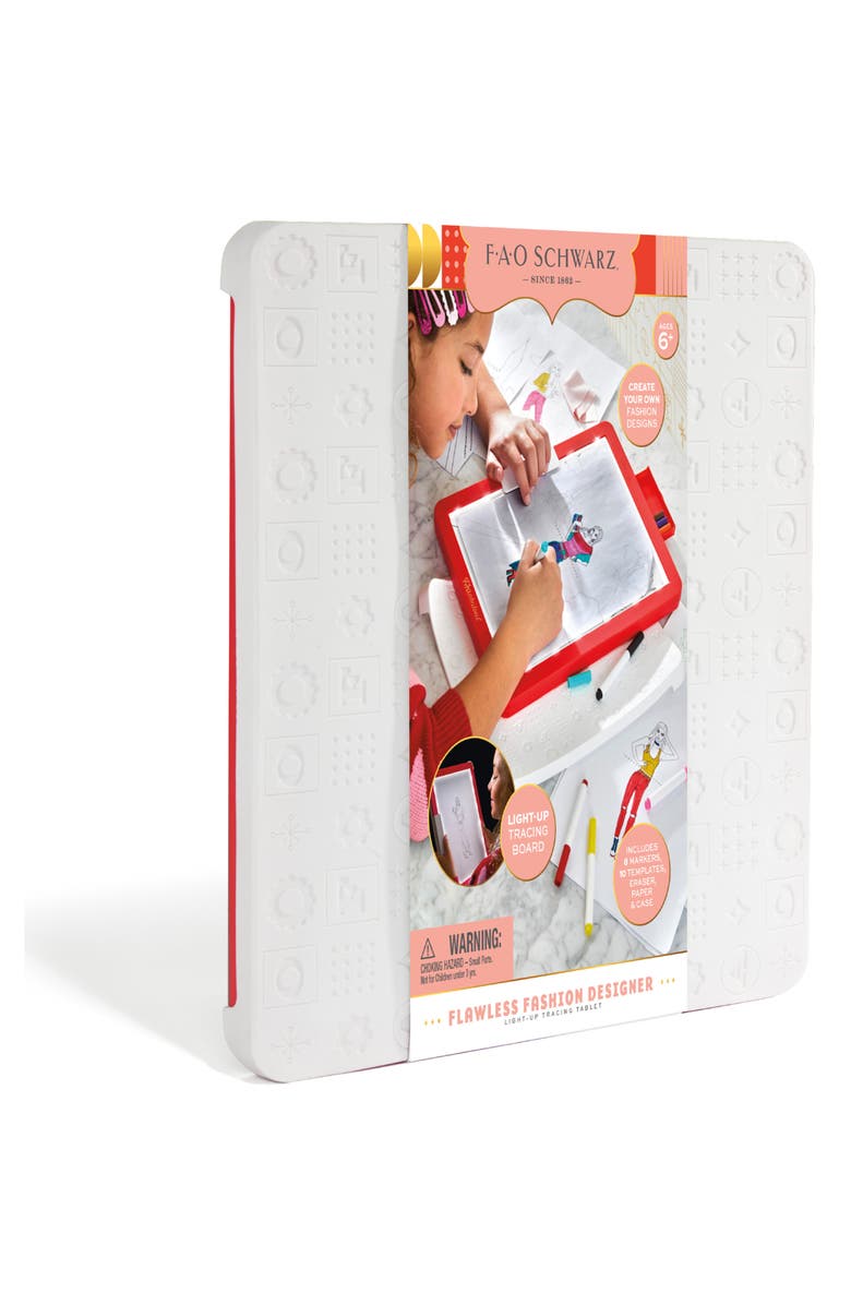 FAO Schwarz Fashion Designer LED Toy Set, Alternate, color, Red