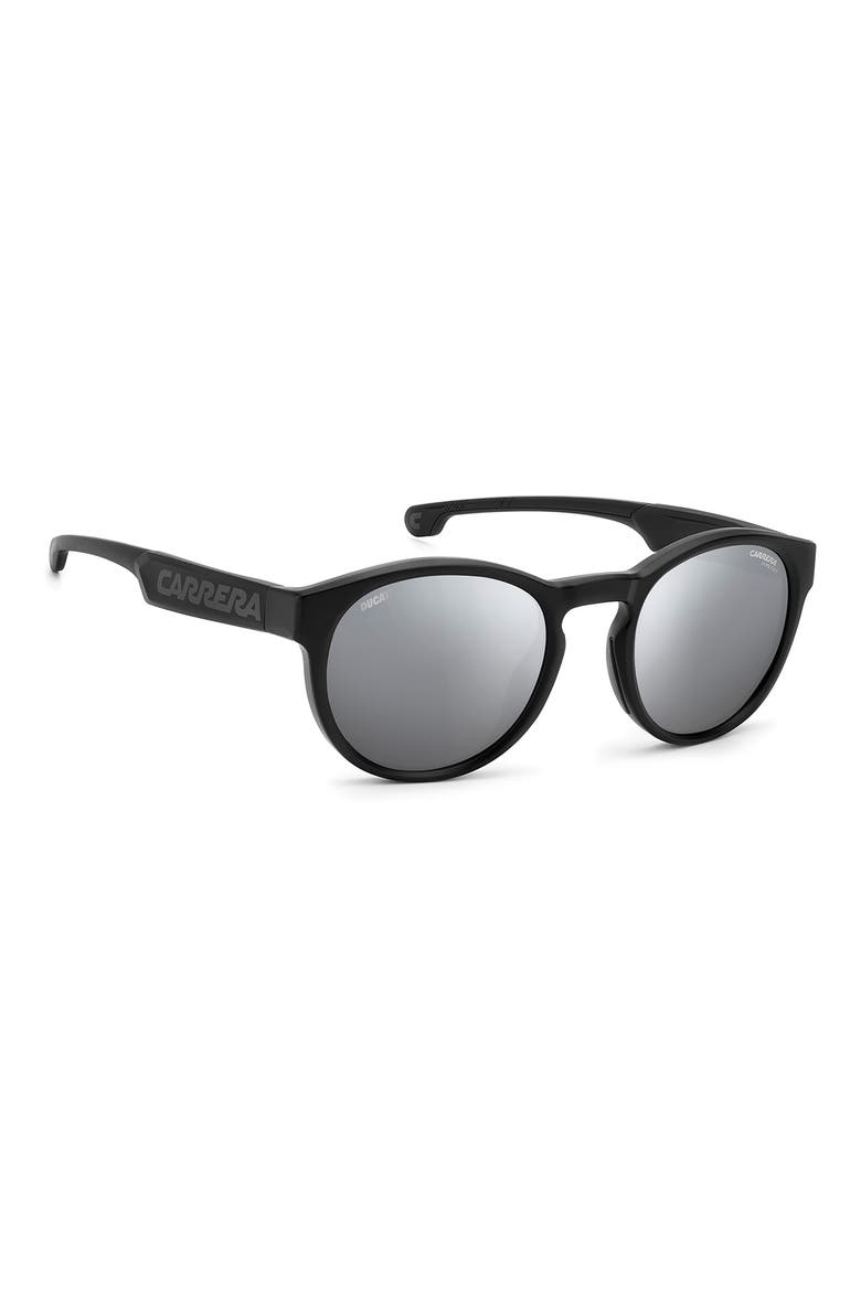 51mm Carduc Round Sunglasses, Alternate, color, BLACK GREY