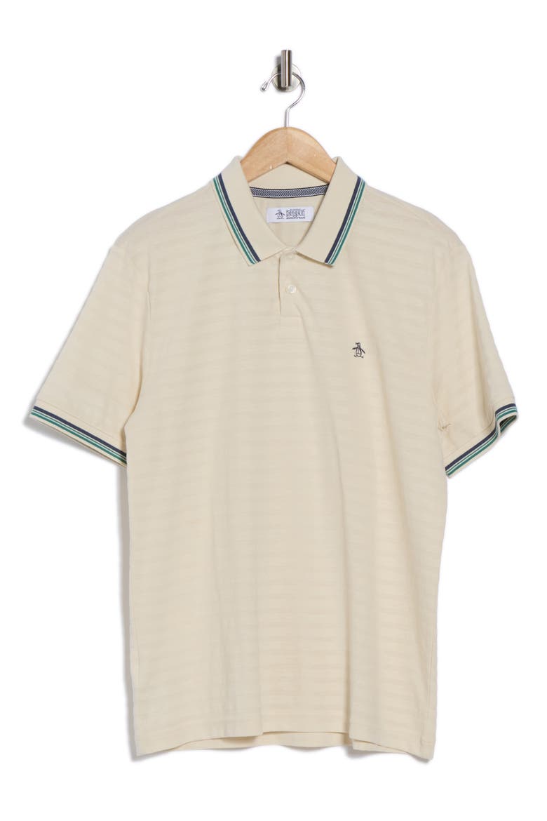 Tipped Slub Polo, Alternate, color, BIRCH