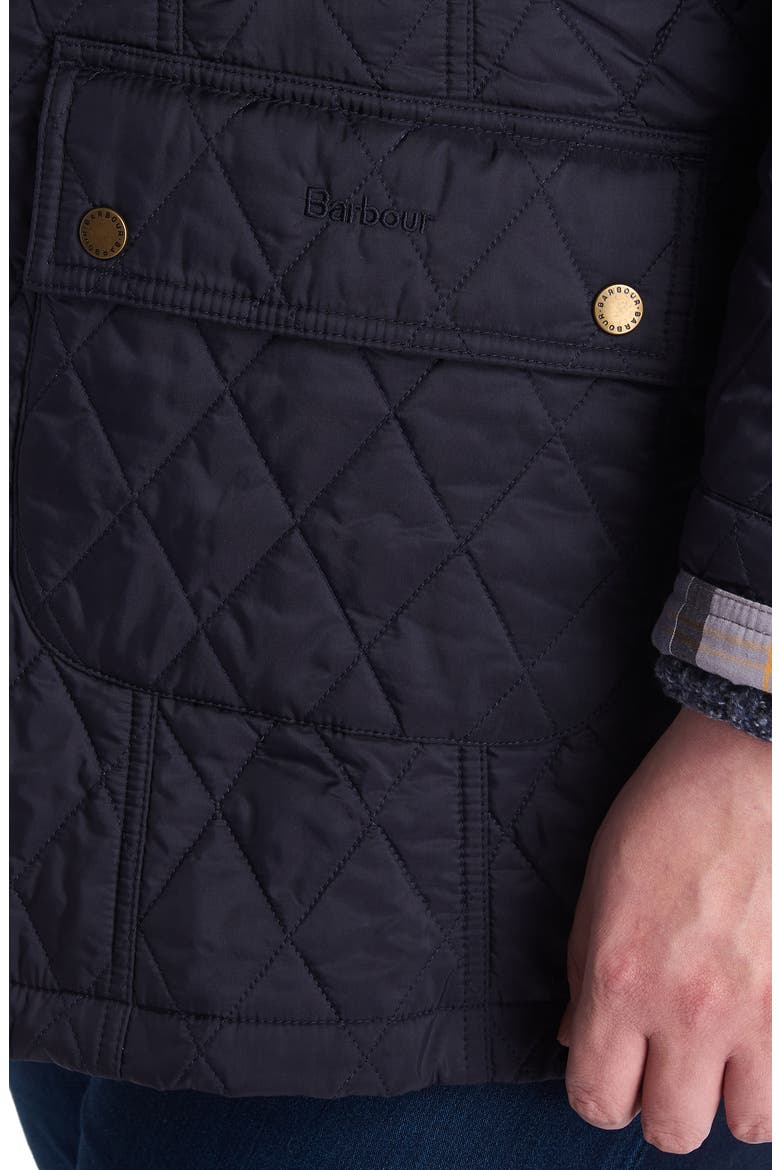 Beadnell Summer Quilted Jacket, Alternate, color, NAVY
