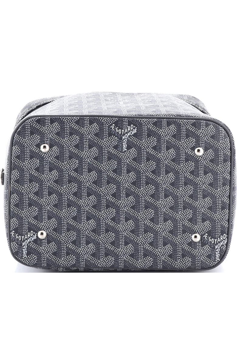 Pre-Owned Goyard Muse Vanity Case Coated Canvas, Alternate, color, Gray