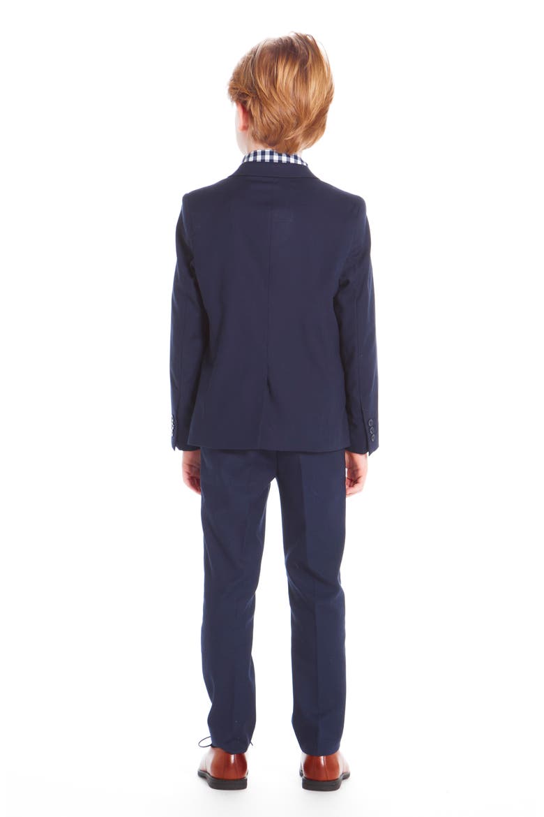 2 PIECE SUIT WITH STRETCH, Alternate, color, NAVY