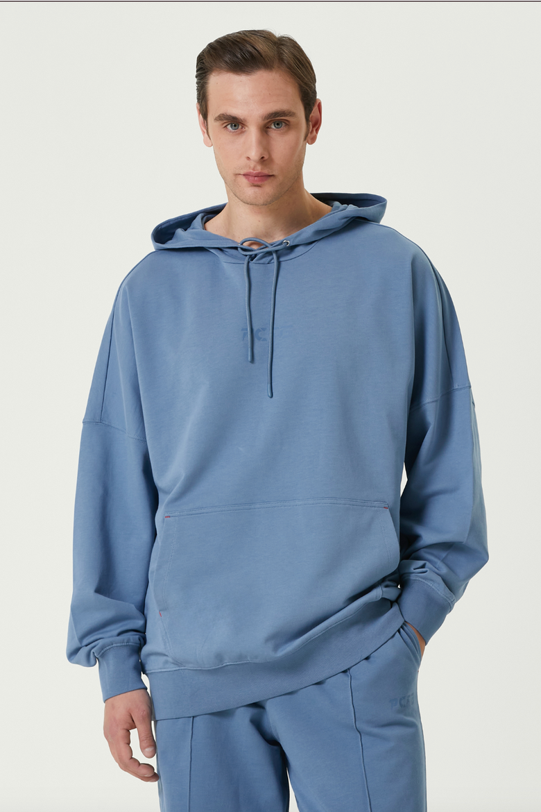 Free Heaven  Hoodie, Alternate, color, Blue