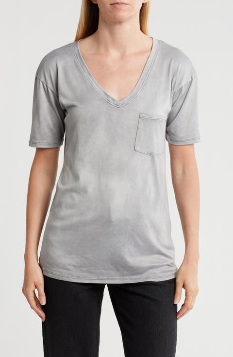 V-Neck Pocket T-Shirt