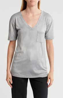 GO COUTURE V-Neck Pocket T-Shirt