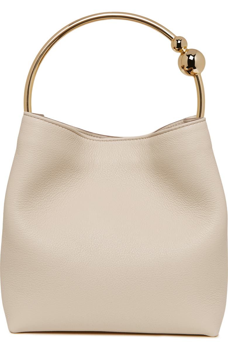 Strathberry The Circus Top Handle Leather Bucket Bag, Alternate, color,