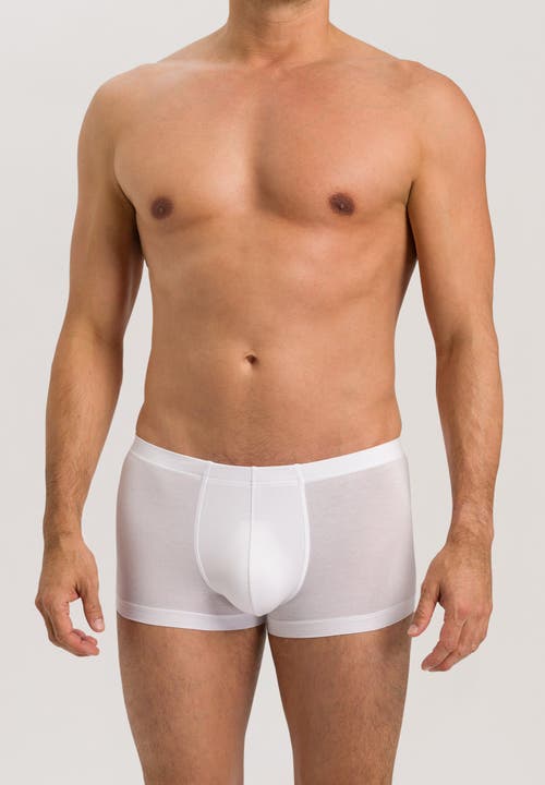 Hanro Cotton Sensation Cotton Boxer Brief In White