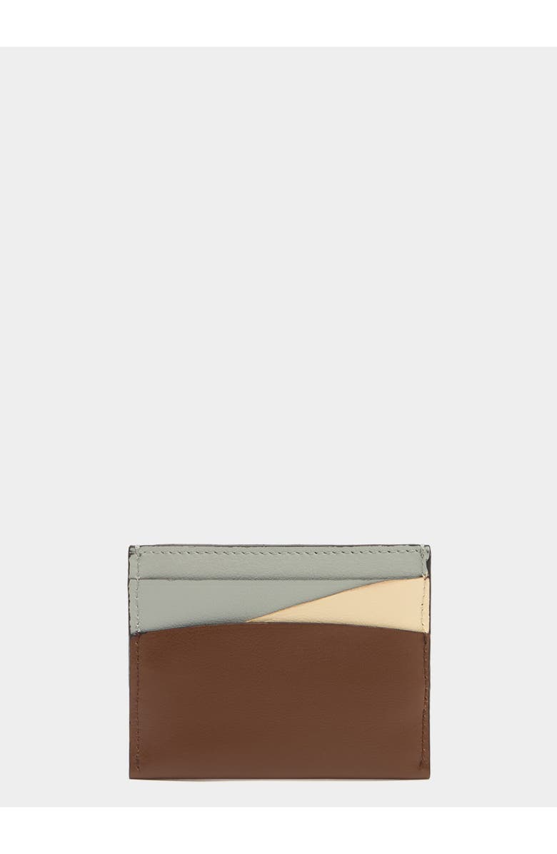 Bally Essential Card Holder in Calf Leather, Alternate, color, Multi