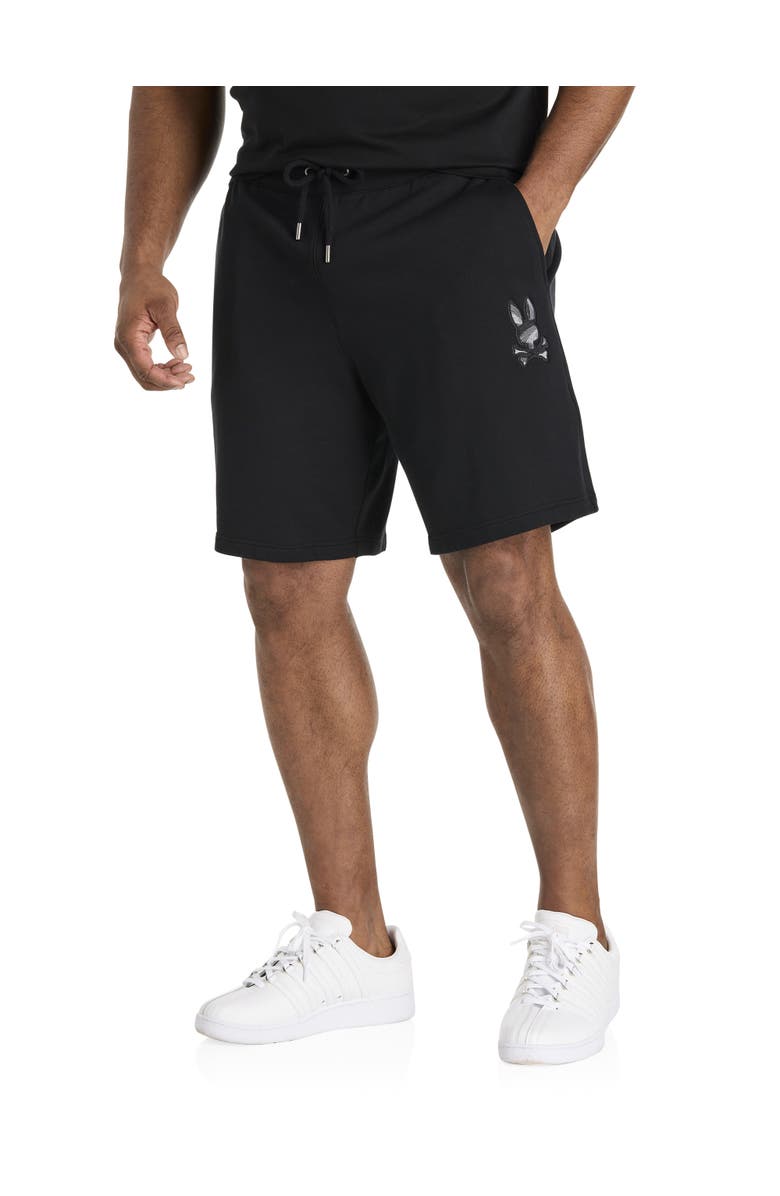 Psycho Bunny Big & Tall Baxter Embroidered French Terry Shorts, Main, color, 