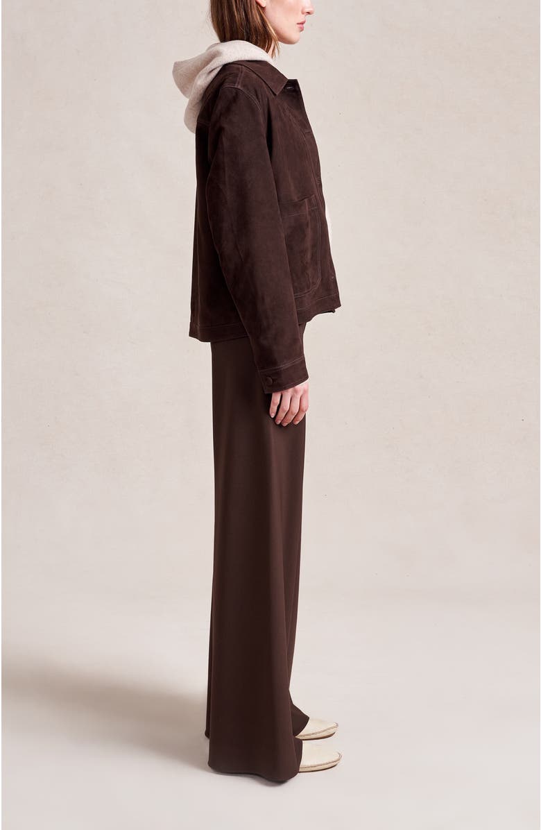 La Ligne Colby Pants, Alternate, color, Chocolate